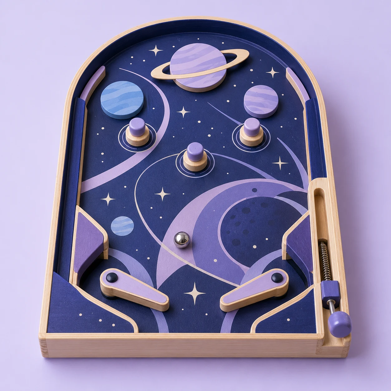 Orbit tabletop pinball